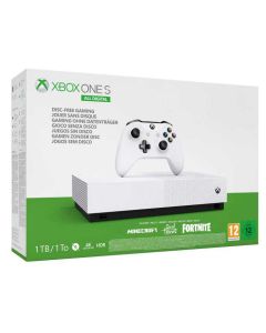 Microsoft Xbox One S 1 TB All Digital Edition pelikonsoli (ei Ohjainta) (Käytetty)