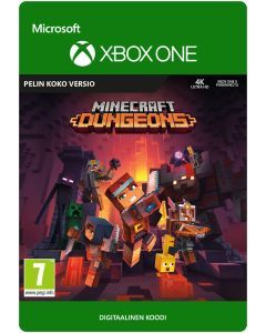 Minecraft Dungeons Xbox One ja Xbox Series S ja X -Latauskoodi