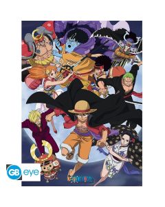 Abysse One Piece - Wano Raid Poster Chibi (52x38cm) (ABYDCO818)