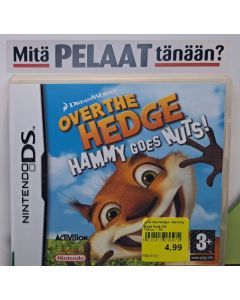 Over the Hedge - Hammy Goes Nuts DS (Käytetty)