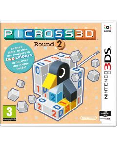 Picross 3D Round 2 3DS (Käytetty)