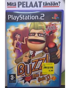 Buzz!: The Music Quiz PS2 (Käytetty)