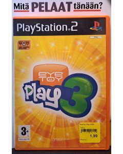 EyeToy: Play 3 PS2 (Käytetty)