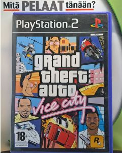 GTA Grand Theft Auto: Vice City PS2 (Käytetty)