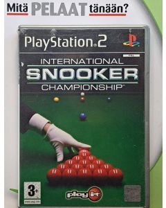 International Snooker Championship PS2 (Käytetty)