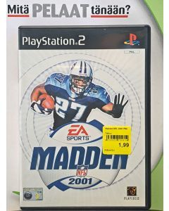 Madden NFL 2001 PS2 (Käytetty)