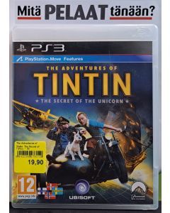 Adventures of Tintin: The Secret of the Unicorn The Game (PS3) (Käytetty)