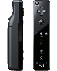 Ohjain Remote Musta Original Nintendo Wii (Käytetty)