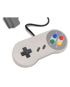 Super Controller SNES Ohjain Harmaa (ei original) SNES