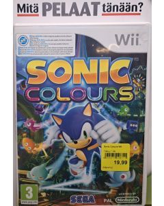 Sonic Colours Wii (Käytetty)