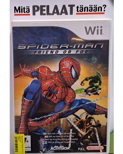 Spiderman Friend or Foe (CIB) WII (Käytetty)