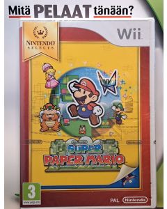 Super Paper Mario - Nintendo Selects (NIB) Wii (Käytetty)