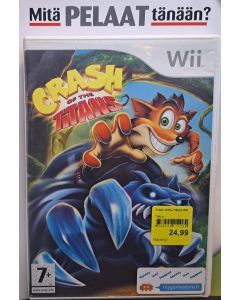 Crash of the Titans WII (Käytetty)