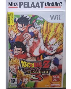 Dragon Ball Z Budokai Tenkaichi 3 Wii (Käytetty)