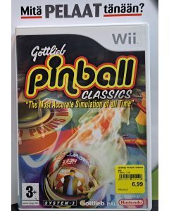 Gottlieb Pinball Classics WII (Käytetty)