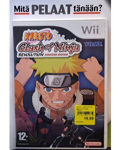 Naruto - Clash of Ninja Revolution (CIB) WII (Käytetty)