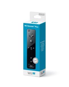 Ohjain Remote Plus Musta Nintendo WiiU / Wii (Käytetty)