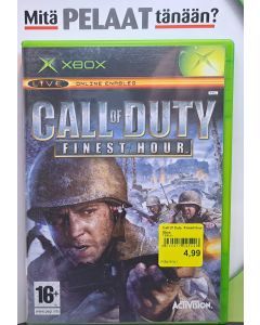 Call Of Duty: Finest Hour Xbox (Käytetty)