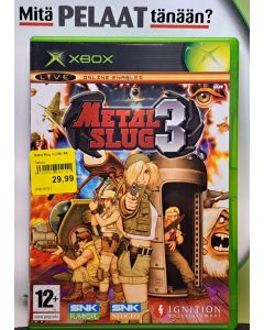 Metal Slug 3 (CIB) XB (Käytetty)