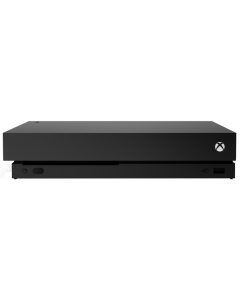 Microsoft Xbox One X 1 TB pelikonsoli musta (Ei ohjainta) (Käytetty)