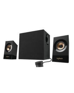 Logitech z533 2.1 speaker system - 60w rms - black