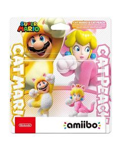 Amiibo CAT MARIO & CAT PEACH 2-p (Super Mario Collection)