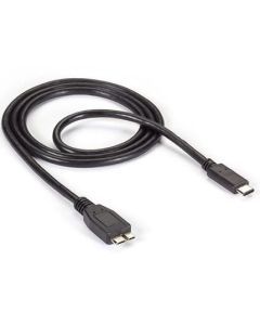 BLACK BOX USB 3.1 CABLE - TYPE C MALE TO USB 3.0 MICRO B, 5-GPBS, 1-M (3.2-FT.)