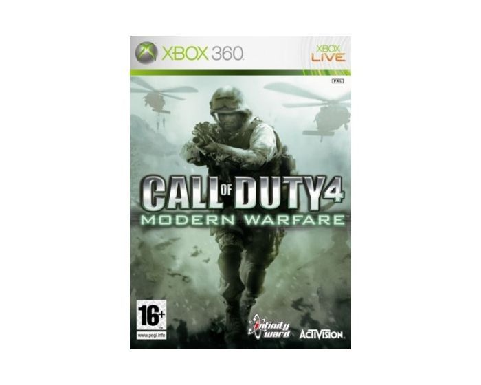 Call of Duty 4 Xbox 360 netistä edullisesti  Verkkokauppa