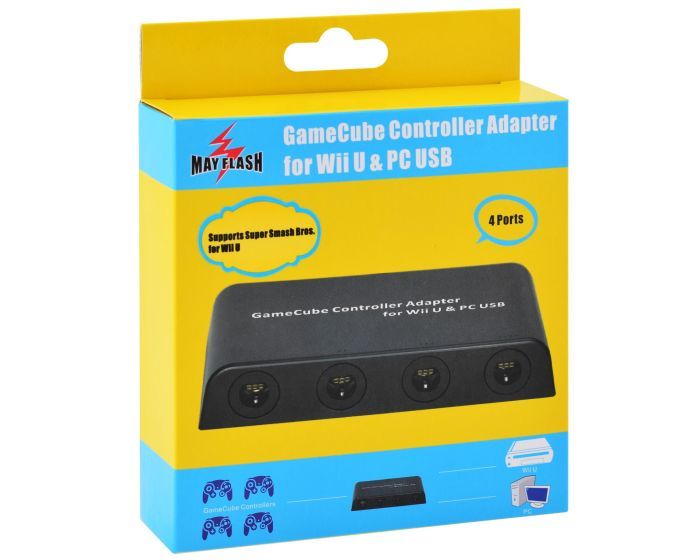 MayFlash Switch Wii U GameCube ohjainadapteri 4port netistä edullisesti |   Verkkokauppa