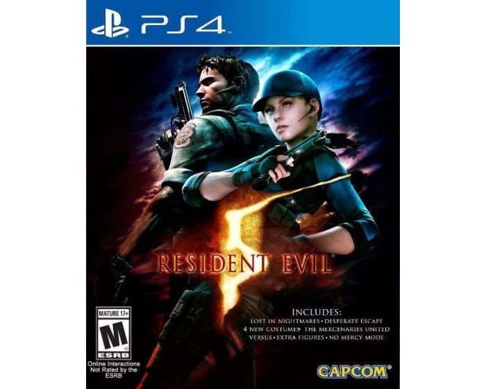 Resident Evil 5 HD PS4 netistä edullisesti  Verkkokauppa
