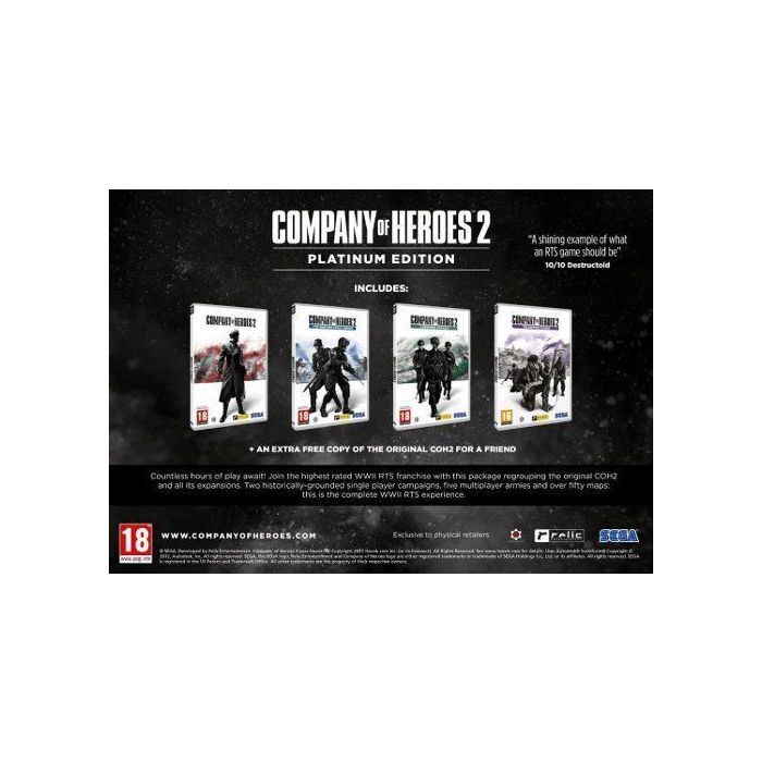 download free company of heroes 2 platinum edition