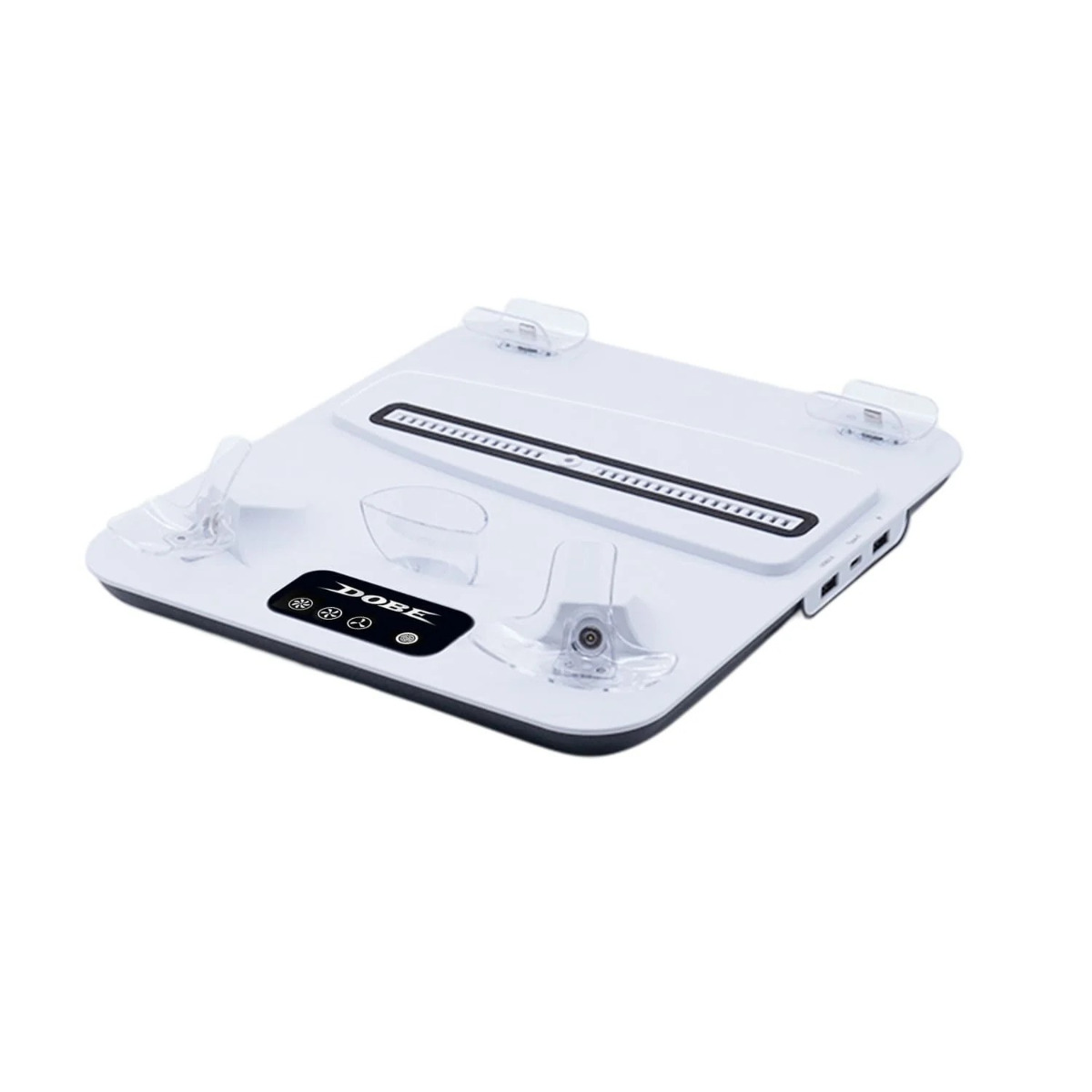 DOBE Monitoimi jäähdytys-latausteline PS5/PS5 Slim/PS VR2 - Valkoinen (TP5-3550)