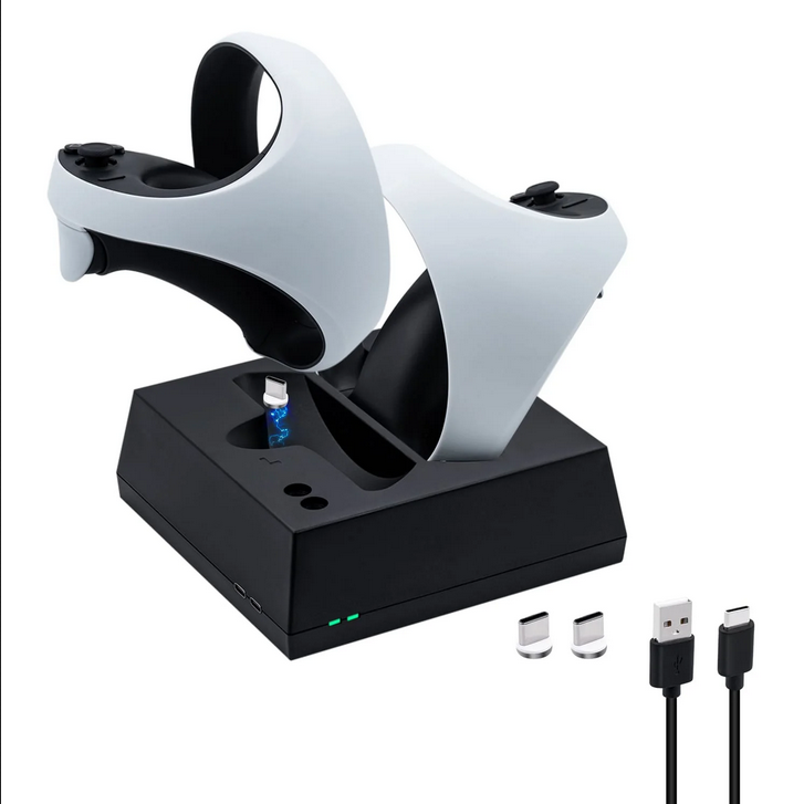 Lataustelakka PS VR2 Ohjaimille Magneeteilla Musta